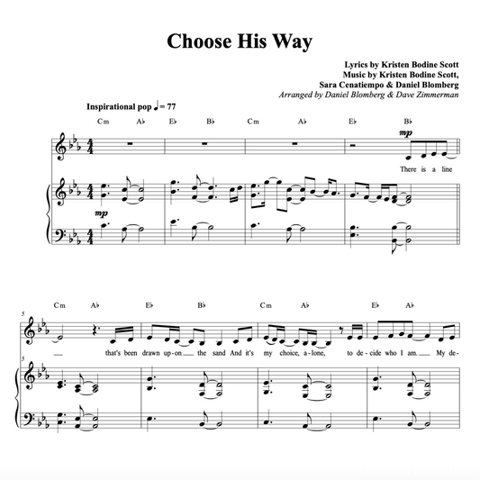 Choose His Way Sheet Music